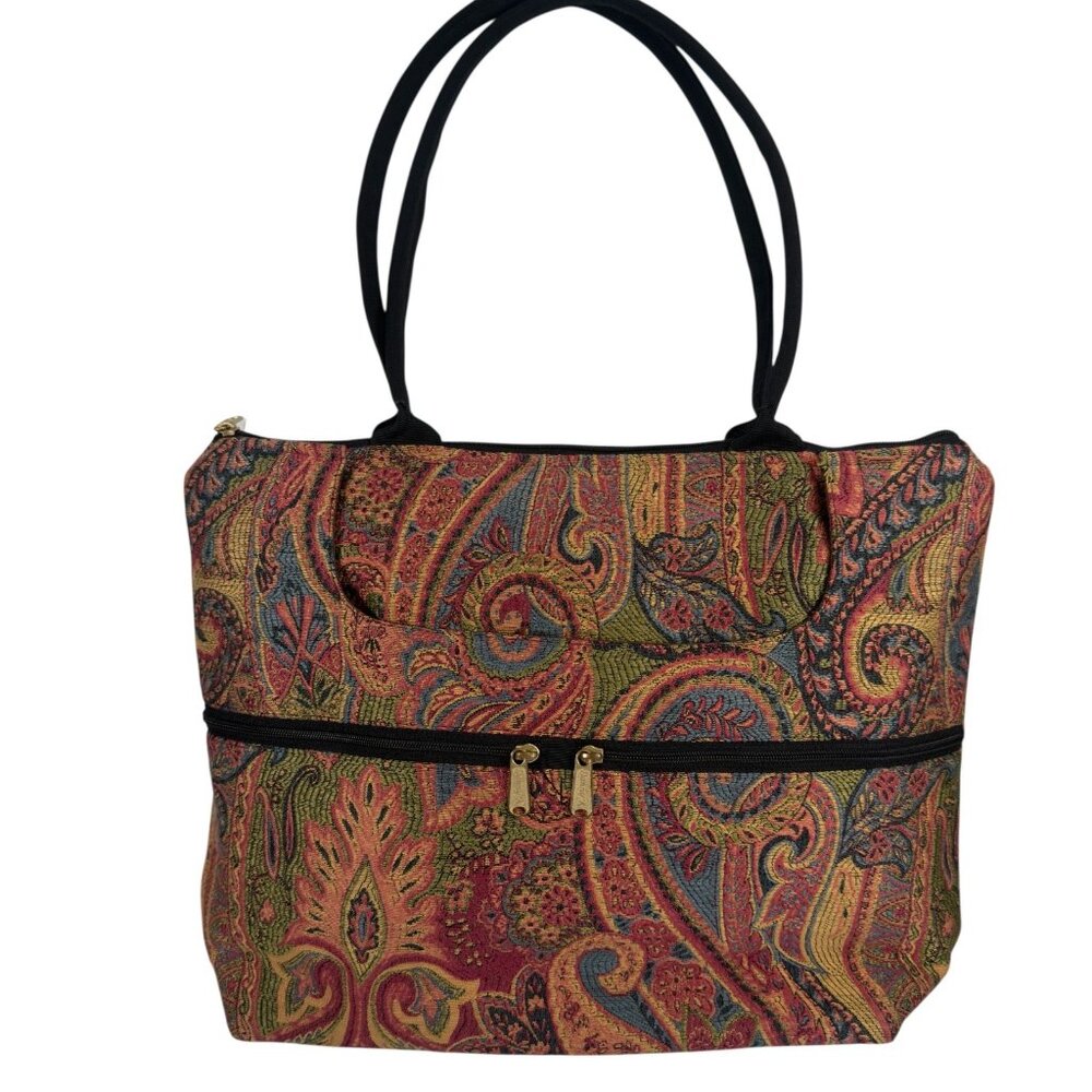 Danny K PAISLEY TAPESTRY Tote Bag